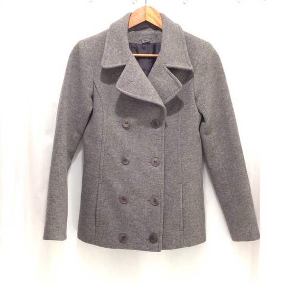 Double Breasted Wool Cashmere Blend Jacket Brand M0851 size 4 - Picture 3 of 7